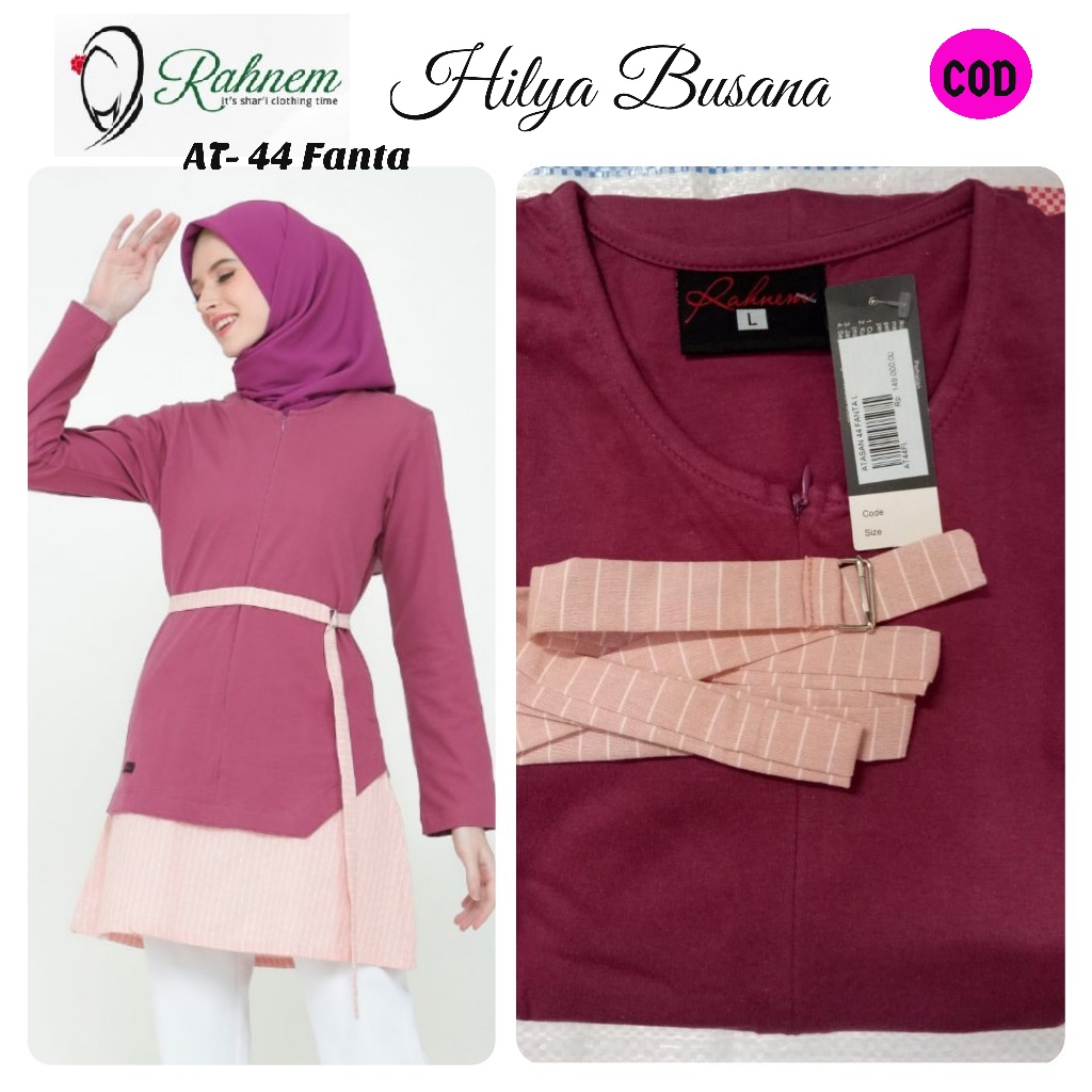 Atasan Wanita Rahnem / AT-44 / Fashion Muslim