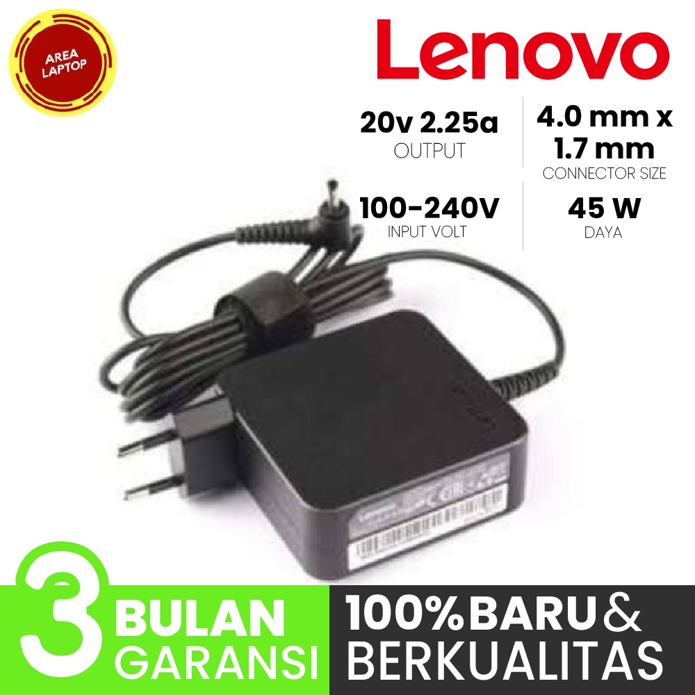 ADAPTOR CHARGER LENOVO IDEAPAD 320 330 310S 320S 20V 2.25A