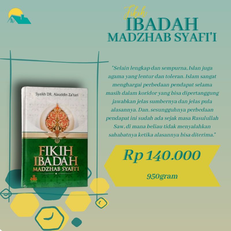 Fikih Ibadah buku fiqih ibadah madzhab syafi'i/syafii pustaka al kautsar