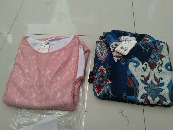 Cp Stetika 3in1 Batik Baju Couple Pria Brukat Wanita  Dewasa Modis Terbaru Kekinian Grosir Termurah