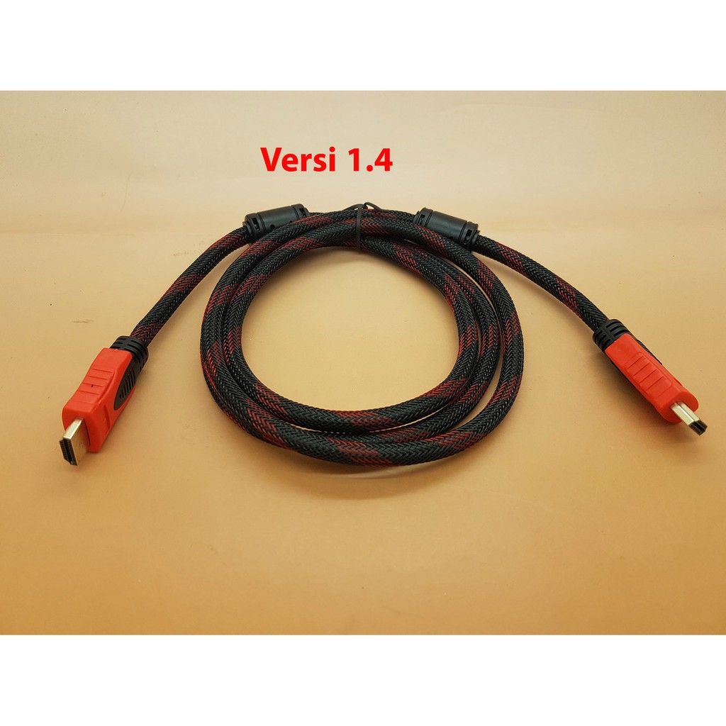 KABEL HDMI to HDMI Versi 1.4 panjang 1.5 meter