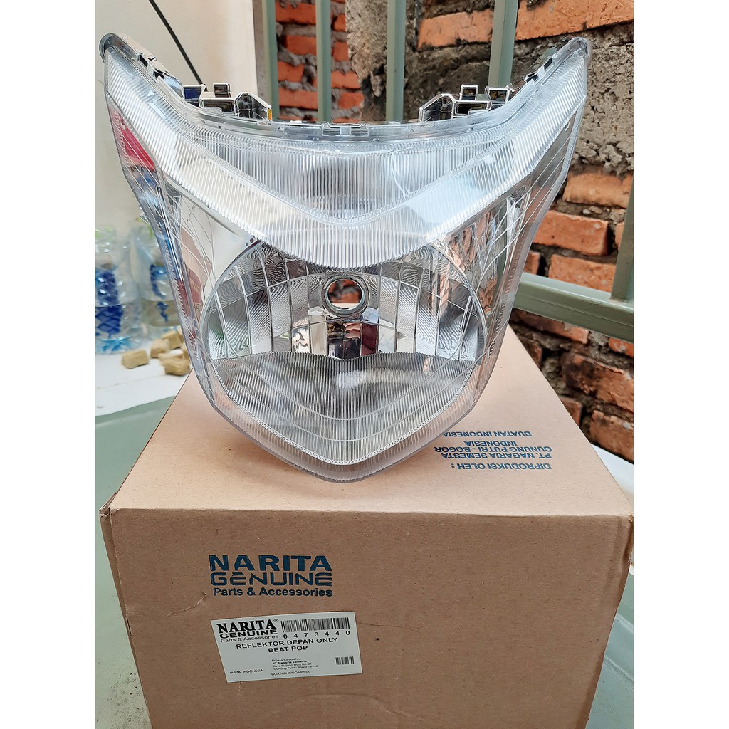 Reflektor Lampu Depan Beat Pop / NARITA - Reflektor lampu depan Honda Beat pop