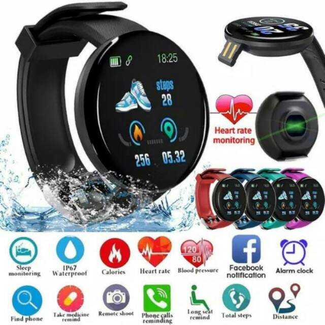 Jam tangan smartwatch pria wanita