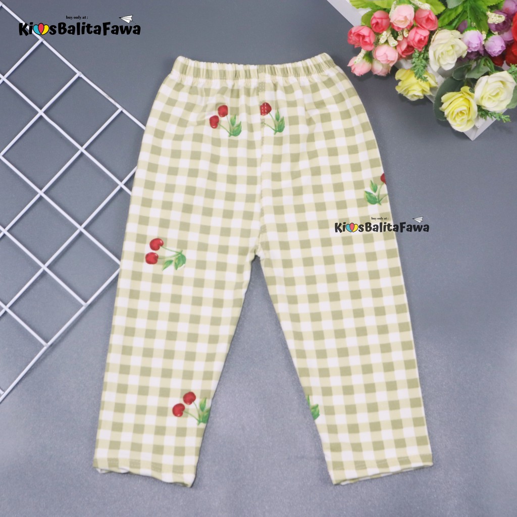 [IMPORT] Legging Nara uk 1-2 Tahun / Leging Motif Anak Perempuan Premium Tebal Celana Ketat Panjang