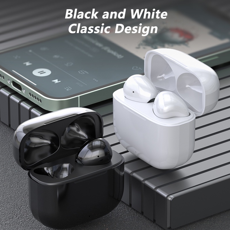 【BT003】Fxing Pro 12 Earphone Bluetooth 5.1 Earphone Bluetooth dengan Mikrofon Ganda Headset Touch Control Earbud