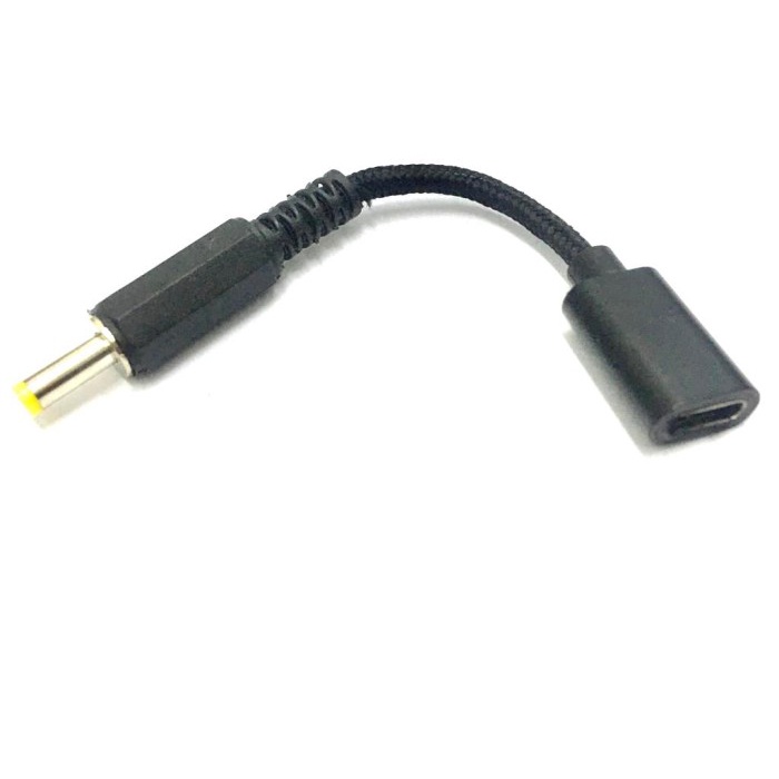 kabel converter USB Type C Female to Jack Dc 4.0 x 1.7mm