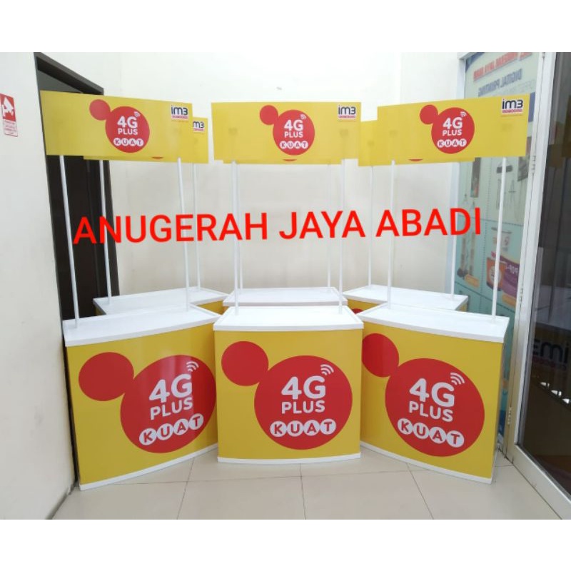 Jual Eventdesk Cetak Meja Pameran Cetak Booth Pvc Cetak Shopee