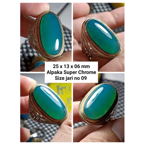 CINCIN BATU BACAN DOKO MAJIKO SUPER KRISTAL HQ NATURAL ALAM 1000%