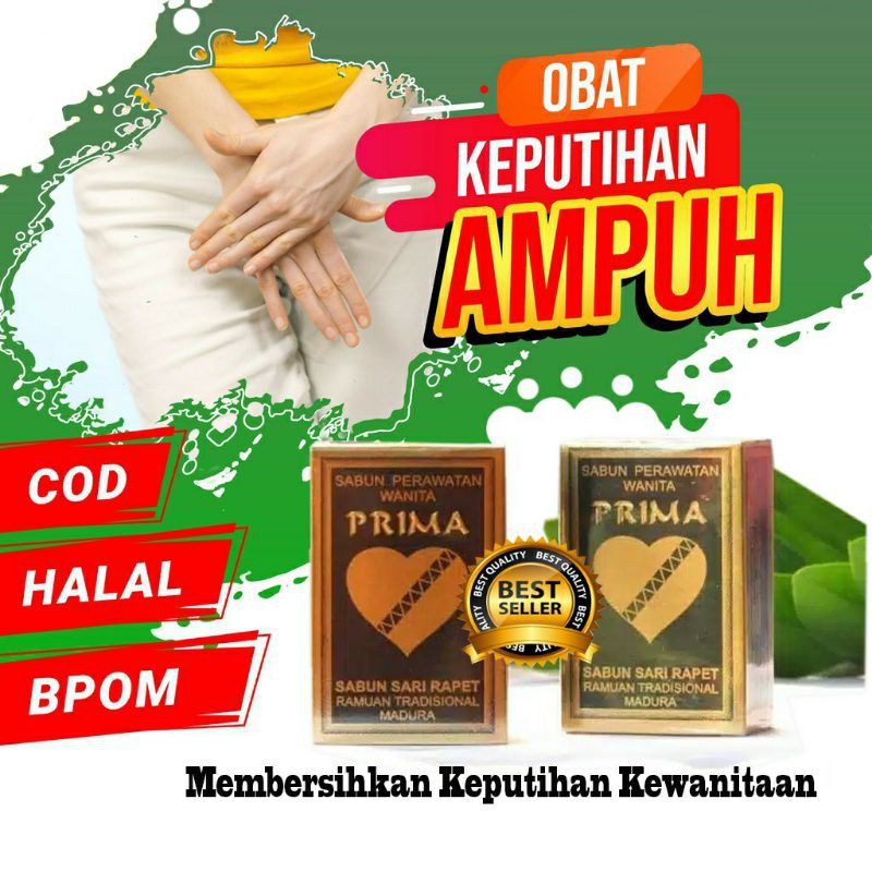 Sabun Sari Rapet Obat Keputihan Kewanitaan Penghilang Bau Herbal PRIMA ORI