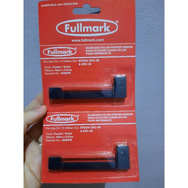 Fullmark Seamless Nylon Printer Ribbon ERC-09 ERC-22 / Pita Kalkulator Fullmark ERC-09 ERC-22