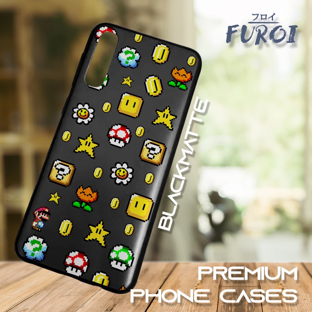 High Grade Premium Custom Phone Cases | Super Mario Icons