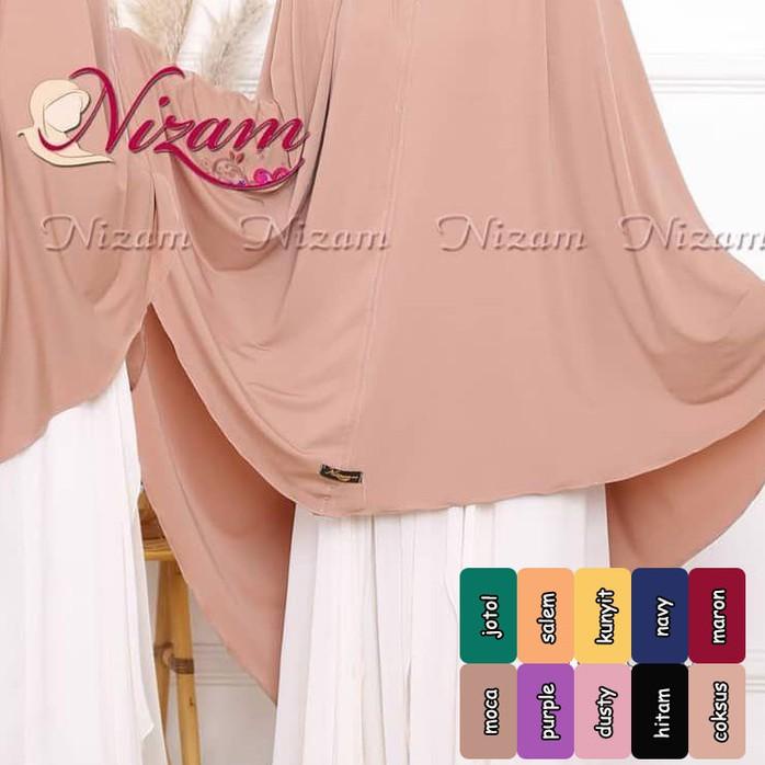 Ω NIZAM BERGO JUMBO XXL KHIMAR SYARI / KHIMAR MURAH / KHIMAR CANTIK / KHIMAR INSTAN / KHIMAR UMROH ✵