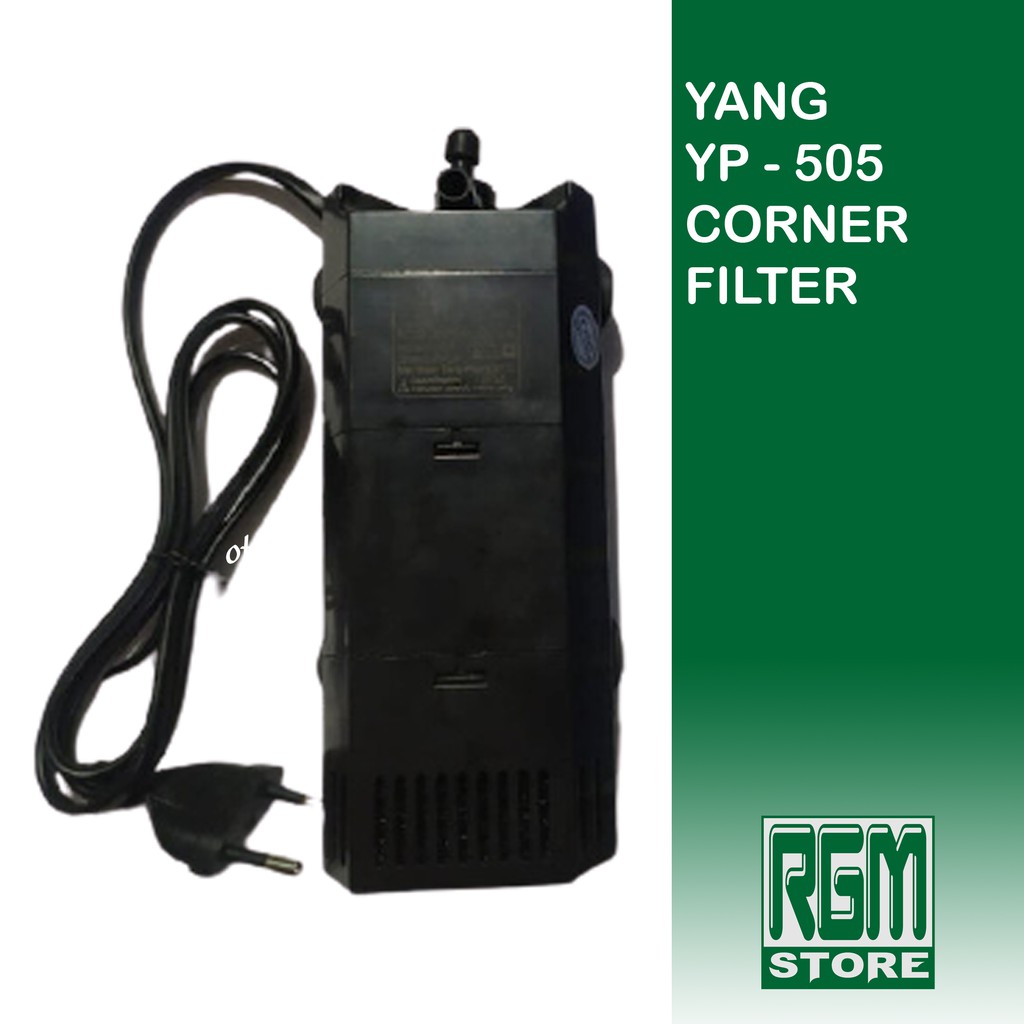 YANG YP505 yp 505 corner filter pojok sudut aquarium aquascape