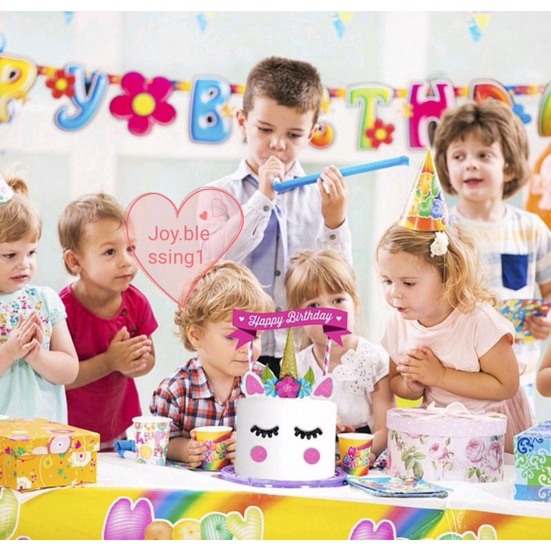TOPPER BIRTHDAY UNICORN