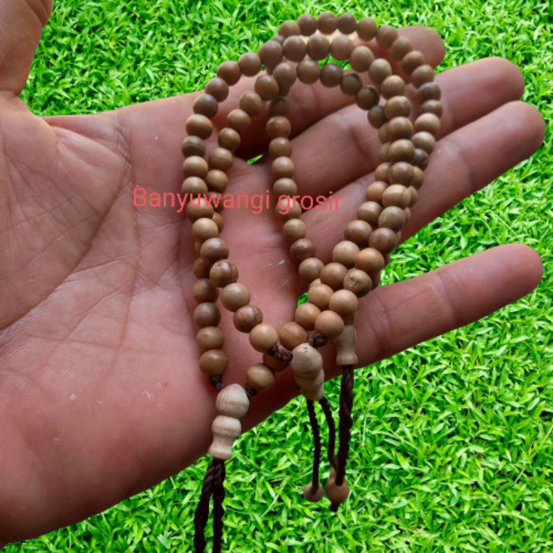 gelang bidara arab original 5mm gelang bidara arab asli gelang tasbih 33 butir gelang kayu bidara as