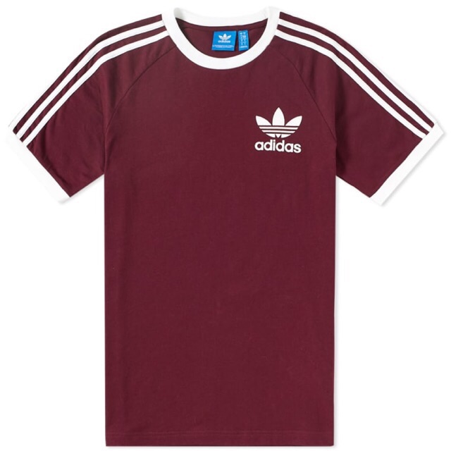 Kaos Adidas Retro California - Maroon