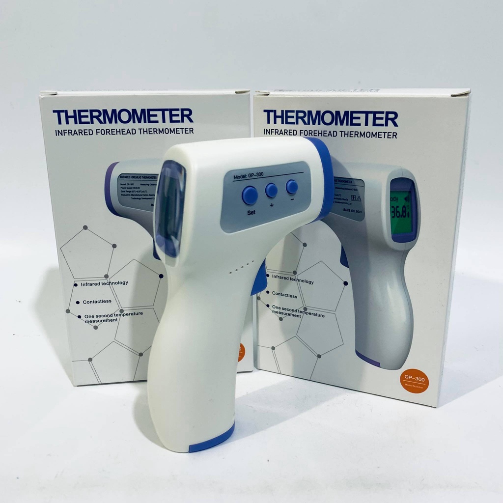 Thermometer Infrared Gun Termometer Tembak Thermo Termo Non Contact GP300 GP-300 GP 300