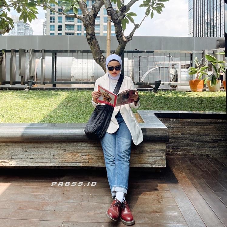 Modern.. Puffy Sling Bag || Puffy Crossbody Bag || Tas Selempang Pria / Wanita