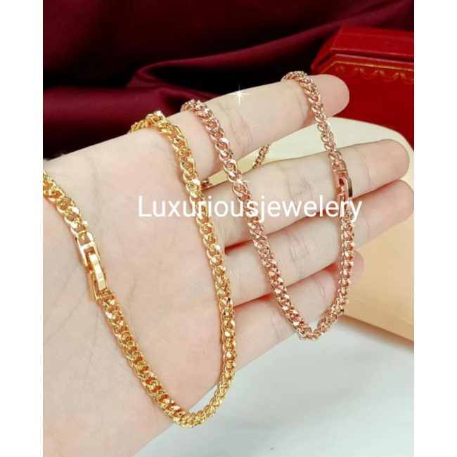 Luxuriousjewelery- Gelang kaki sisik naga premium