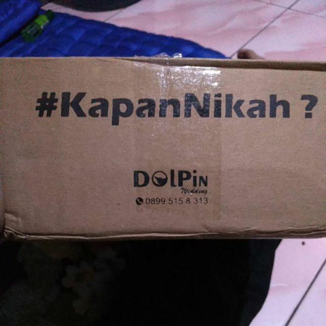 Tempat Uang Cincin Box Fancy Tutup Mika Untuk Seserahan/ Lamaran Tucm