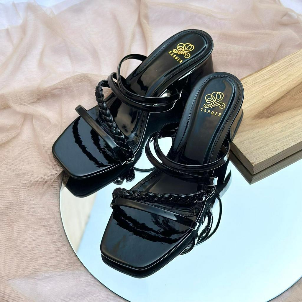 SARMER - MONA HEELS BLACK EDITION 5CM