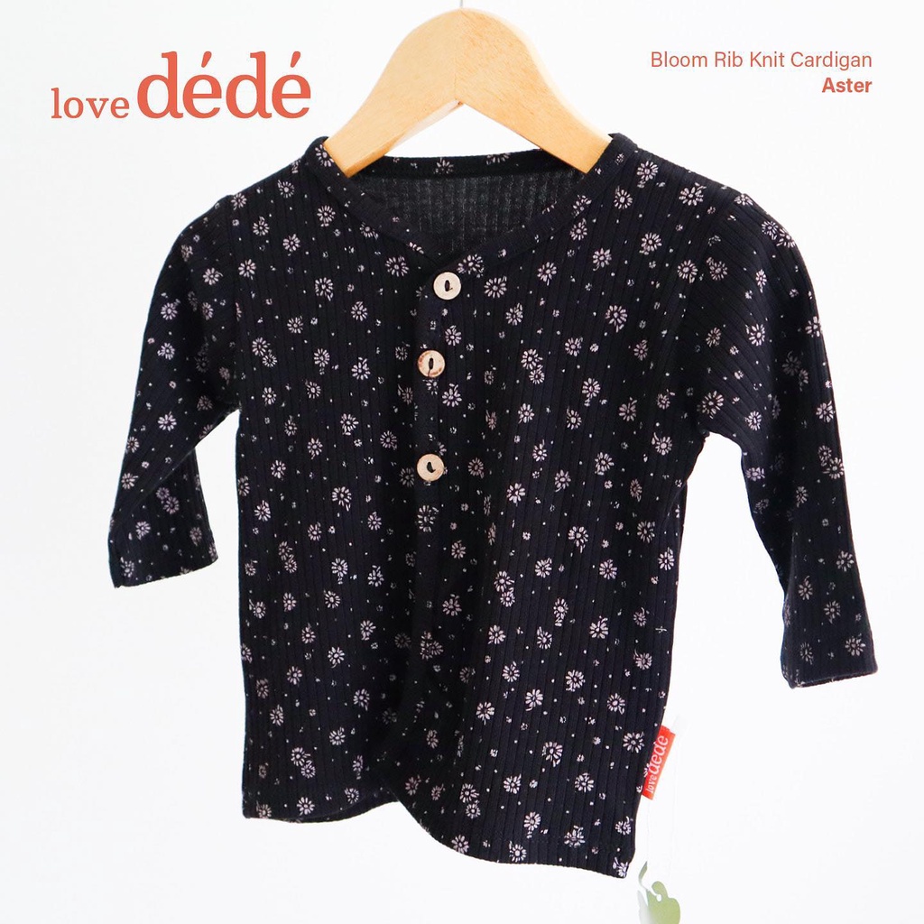 Bloom Series / Hearts Series Cardigan Lovedede Jaket Sweater anak bayi perempuan cewek Lucu Terlaris