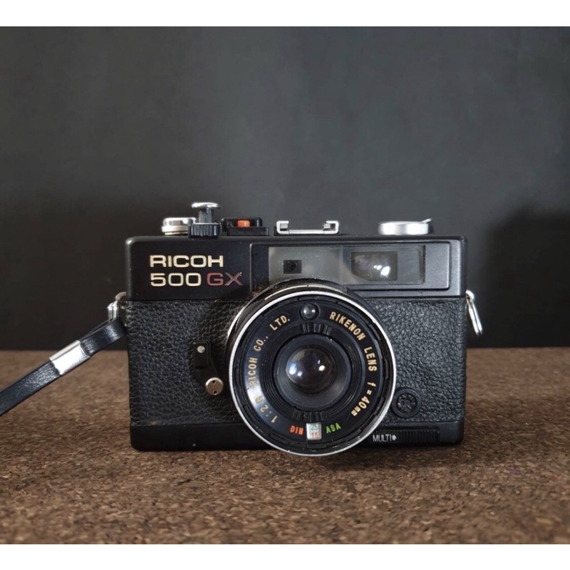 Kamera Rangefinder Ricoh 500 gx analog