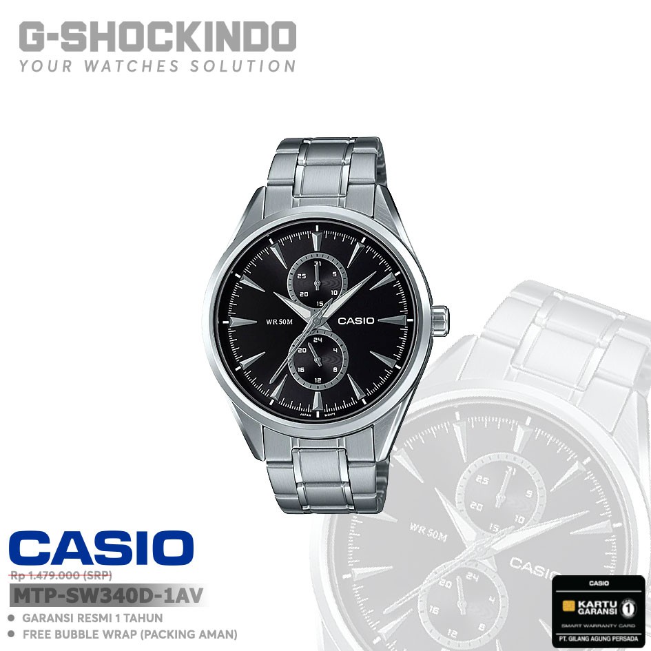 Casio MTP-SW340D-1AV / -2AV / -7AV Original