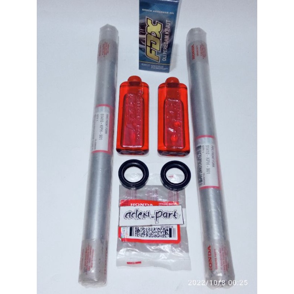 Paketan As Shosk depan Honda Supra X 125 Kharisma (KPH) plus oli shock sil shock