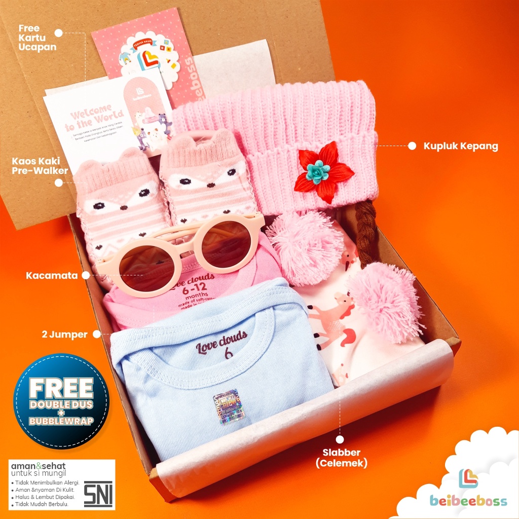 YOUR BABY SHOP HAMPERS BAYI | NEWBORN BABY GIFT SET UNISEX| KADO LAHIRAN BAYI