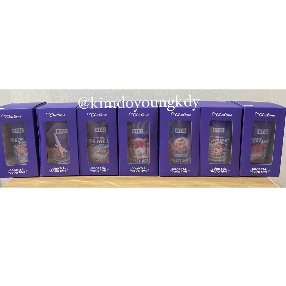 

メ [READY STOCK & NEW] Reusable Cup/ Tumbler & Key Ring/ Key Chain / Gantungan Kunci & Magnet BT21 x Chatime ゟ