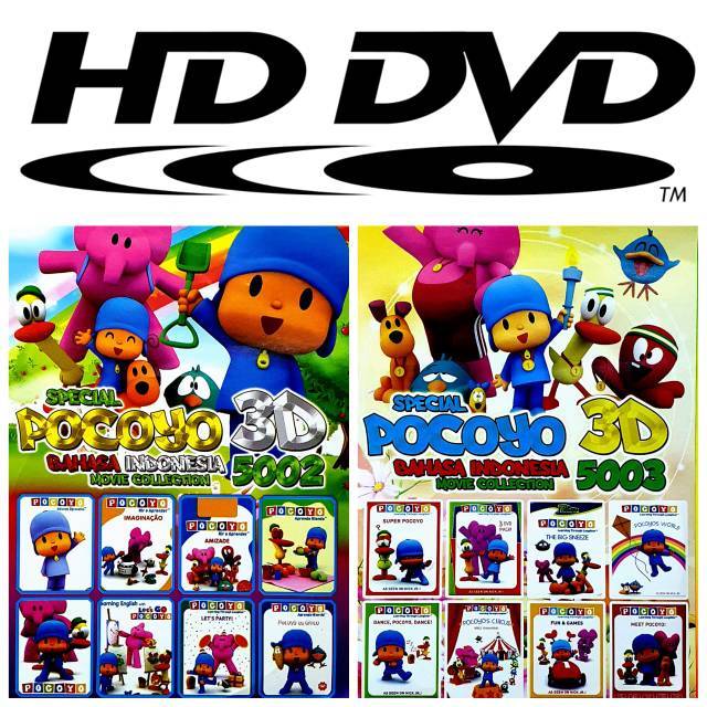 TERLARIS Kaset Video Film Anak Koleksen Pocoyo DVD TOP MEDIA