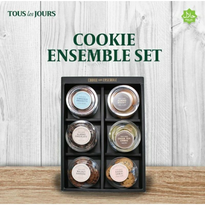 TOUS les JOURS Cookie Ensemble Set