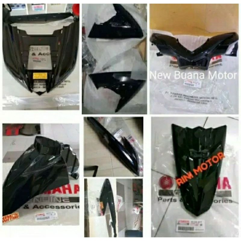 Cover body halus yamaha Soul GT125 original - Hitam