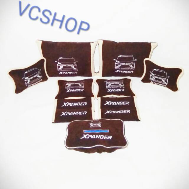 Bantal mobil Xpander aksesoris interior mobil