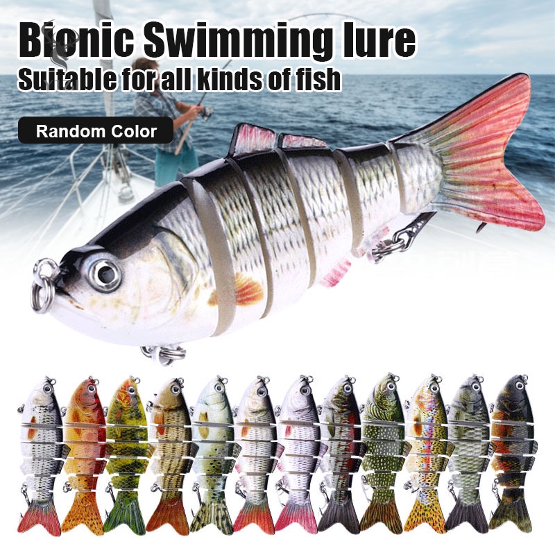 1 3 5pcs Umpan Pancing Bionik Ukuran 10cm Untuk Semua Jenis Ikan Shopee Indonesia