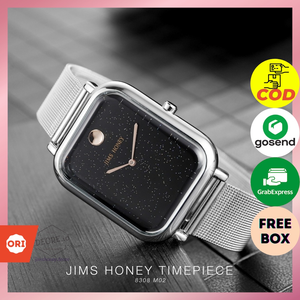 Jims Honey Jam Tangan 8308 Pria Laki-Laki Fashion Mewah Elegant Besar Analog Import Jimshoney Cowok
