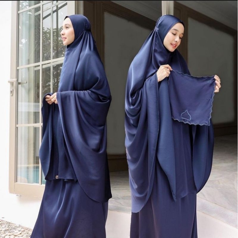 LbyLCB Prayer Robe Plain Navy