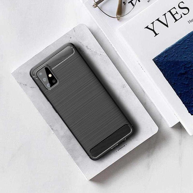 Case OPPO A52 2020 Ultra Slim Ipaky Carbon Premium Softcase Kesing HP