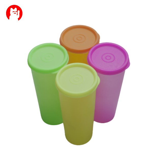 GELAS TUTUP PLASTIK TUPPERWARE  SOUVENIR 500ML