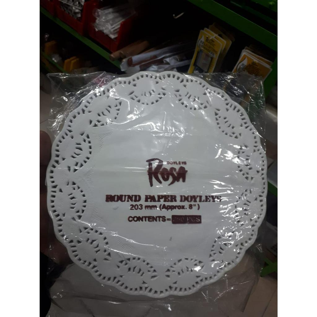 

Rosa Round Paper Doyleys 203mm (Approx.8') 250pcs