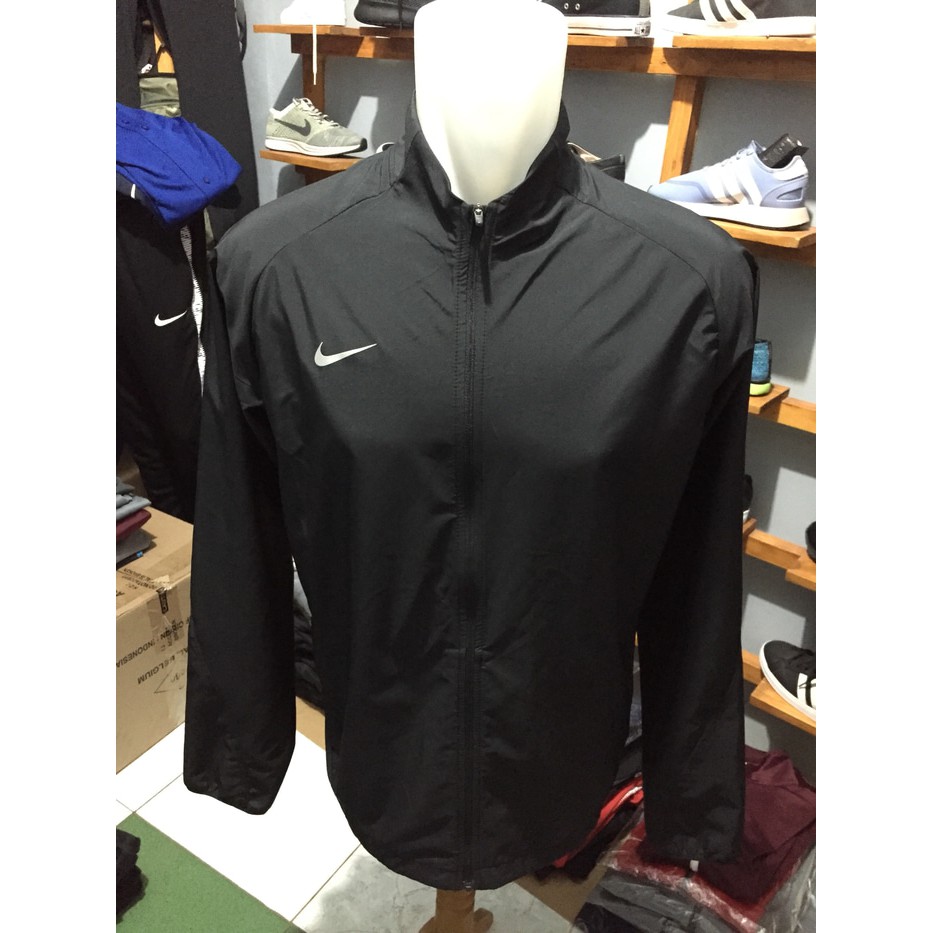 Murah JAKET RUNNING NIKE BLACK ORIGINAL 