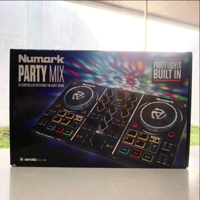 Alat dj controller numark party mix controler dj control murah mini