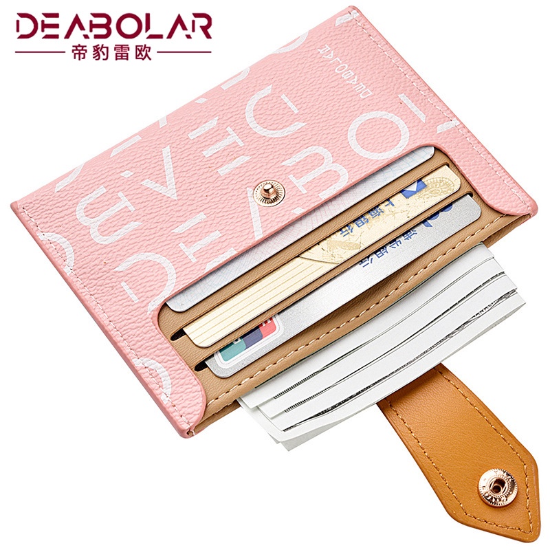 DOMPET KARTU WANITA KECIL PREMIUM KULIT PINK DEABOLAR ORI IMPORT KOREA SLOT UANG VANUA WA516P3 RESLETING KOIN SIMPLE TIPIS REMAJA KEKINIAN CEWEK MURAH BRANDED BATAM FASHION ORIGINAL