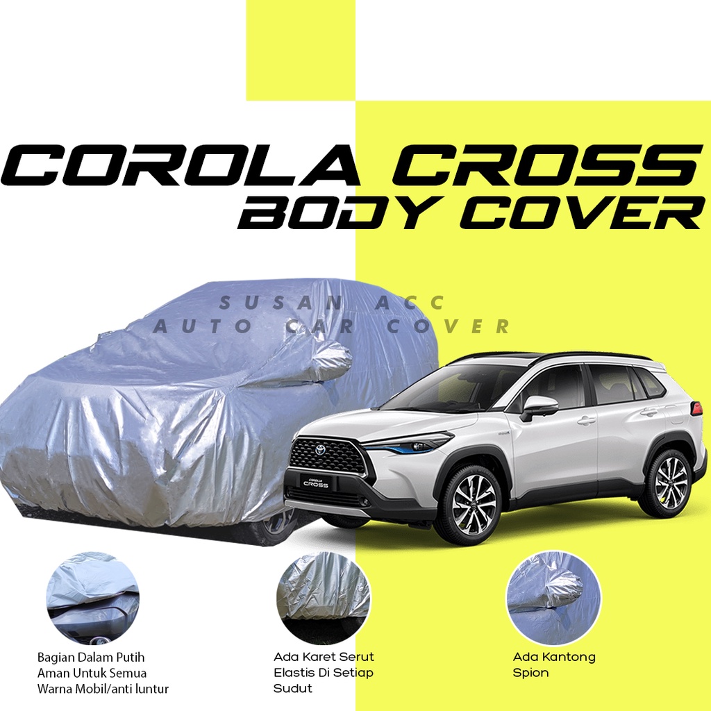 Body Cover Mobil corolla Sarung Mobil corolla cross/corolla great/corolla dx/corolla altis/corolla all new/corolla ke30/corolla se/hyundai kona/hyundai tarjet/hyundai avega/hyundai accent/hyundai palisade/hyundai i10/hyundai tucson/hyundai atoz/avanza/brv