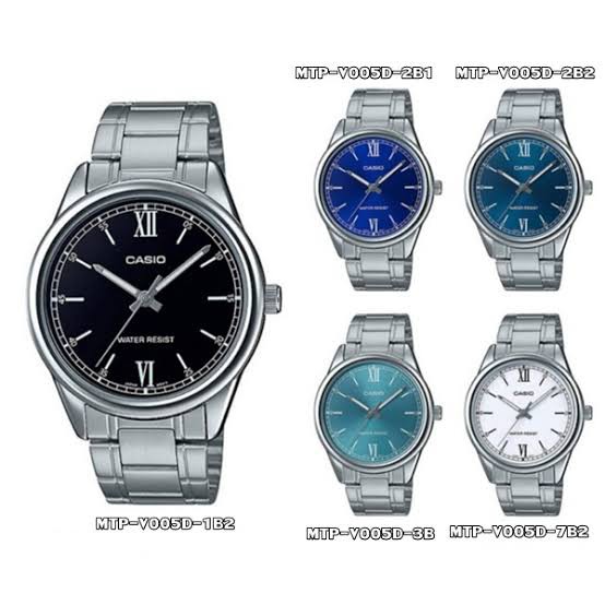 Casio Pria MTP-V005D-1B2 & MTP-V005D-2B1 & MTP-V005D-2B2 & MTP-V005D-3B & MTP-V005D-7B2 Original