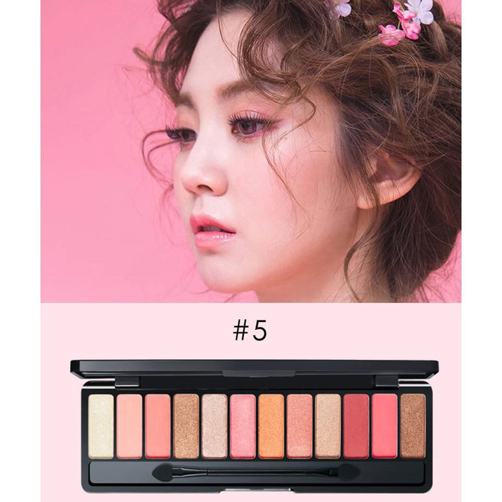 LAMEILA Eyeshadow Pallete 12 Warna Original La Mei La Eye Shadow