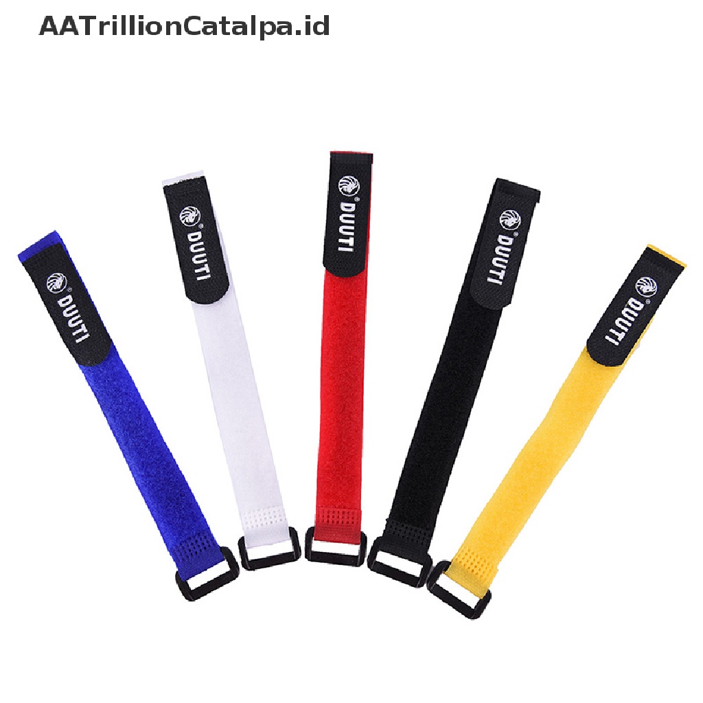 Aatrillioncatalpa 1pc Strap Nilon Pengikat Pompa Sepeda 25cm