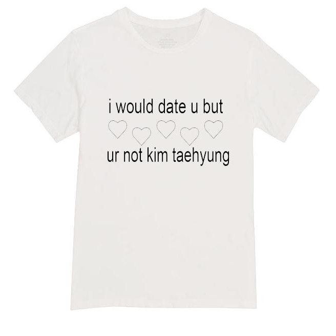 Kaos / Tshirt / Baju Bts Kim Taehyung Mentari11111