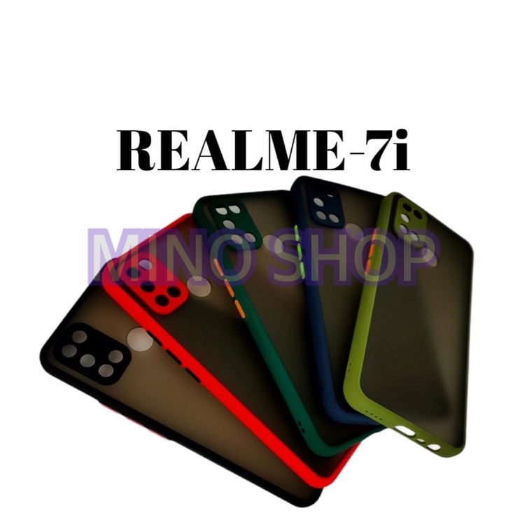 SOFTCASE REALME 7i - HARDCASE DOVE MYCHOICE PLUS PELINDUNG KAMERA - AERO CASE